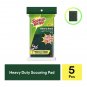 5 Set (Pack of 5) Scotch-Brite Heavy Duty Scour Pads For Daily Clean Wash Jobs