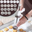 Cookie Press Kit Decorating Gun Machine Kitchen Baking Mold Tools X 2 Set