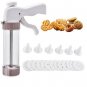 Cookie Press Kit Decorating Gun Machine Kitchen Baking Mold Tools X 2 Set