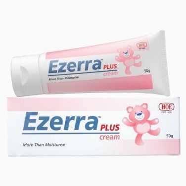 Original EZERRA PLUS CREAM Moisturizer For Baby and Children 2 X 50g