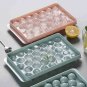 Mold with Cover Ice Maker Homemade Cube Mould Refrigerator Silicone Ice Tray