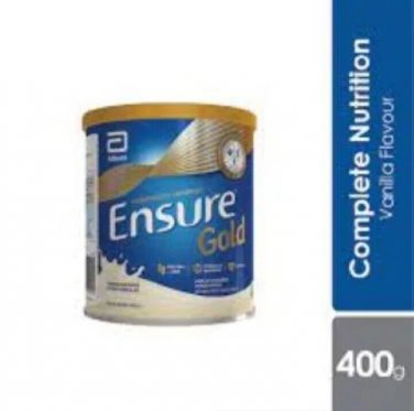 ENSURE Gold Vanilla Flavour Complete Nutrition 400g X 3 Tin NEW EXPRESS SHIPPING