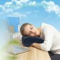 Multi-function Memory Foam Nap Pillow Comfortable Relaxation Velvet Fabric