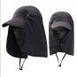 Visor Cap Hats Face Neck Outdoor Summer Fishing Cover Sunscreen UV Protection