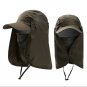 Visor Cap Hats Face Neck Outdoor Summer Fishing Cover Sunscreen UV Protection