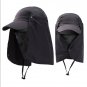Visor Cap Hats Face Neck Outdoor Summer Fishing Cover Sunscreen UV Protection