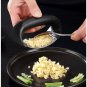 Kitchen Stainless Steel Garlic Press Crusher Rocker Manual Mincer Squeezer Tool