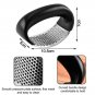 Kitchen Stainless Steel Garlic Press Crusher Rocker Manual Mincer Squeezer Tool