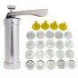 Biscuit Press Machine Cookie Cake Decorating Maker Set Kitchen Making Tool X 2
