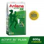 4 X 600G ANLENE Actifit 3XTM Low Fat High Calcium Adult Milk Powder Plain