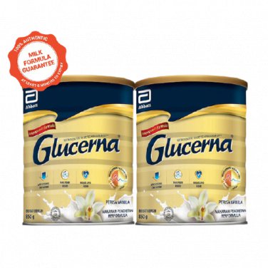 Diabetic Milk Powder Glucerna Triple Care  Vanilla 2 X 850g Halal Free Shipping