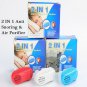 New 2 in 1 Anti Snoring & Air Purifier Apparatus Device X 3 Pcs - Sleep Comfort