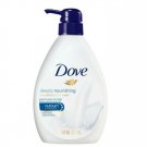 3 X 500 ML DOVE Deep Nourishing Body Bath Shower Foam Wash with Pump