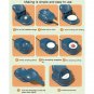 2 units DIY Dumpling Maker 2 in 1 Dumpling Skin Press Dough Presser Mold Tool