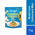 4 Packs X 71g PREGO New Dried Mushroom Carbonara Mac Quick Easy Cook Pasta 4 Packs X 71g PREGO New Dried Mushroom Carbonara Mac Quick Easy Cook Pasta