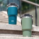 2 X 900ml Tyeso Travel Mug Stainless Steel Cup Vacuum Insulated Flask Straw