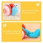 2 units Snail Pull Along Toys String Crawl Cartoon Baby Toddler Early Education