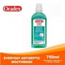 3 X 750ML ORADEX Antisetic Mouthwash Reduce Mouth And Throat Infection