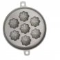 3 pc Aluminium Cast Cornbread Christmas Gift Banh Bong Lan Kue Bahulu Mold Pan
