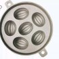 3 pc Aluminium Cast Cornbread Christmas Gift Banh Bong Lan Kue Bahulu Mold Pan