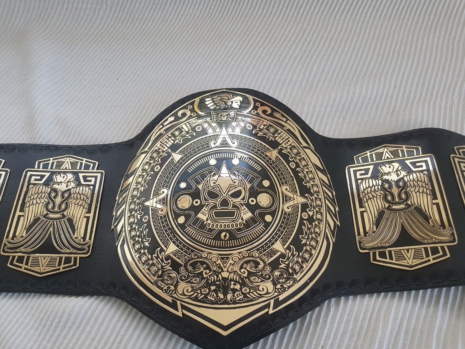 Lucha Heavy Weight championship Belt real Leather Strap