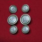 Avignon Blazer Buttons Set Lions Head Replacement Shank Men's