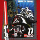 Star Wars T-Shirt Galactic Empire Red Men's Size Slim Medium