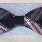Madras Bow Tie Cotton Red White Blue One Size
