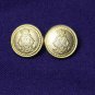 Two Mens Lord Provost Blazer Buttons Brass Shank