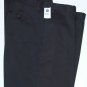 Men's Gap Pants Black Chinos Flat Front Relaxed Fit Size 42 X 34