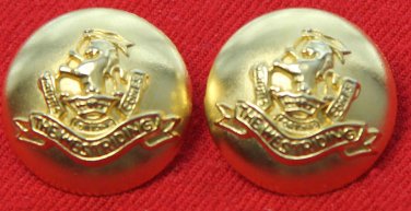 Two Men's Kilbride Blazer Buttons Gold Shank