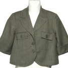 Women's Trina Turk Jacket Green Size 8