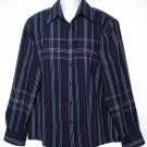 Ben Sherman Shirt Navy Blue Men's Size Slim Fit XL Ben Sherman Shirt Navy Blue Men's Size Slim Fit XL