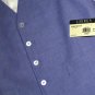 Ralph Lauren Suit Vest Blue Cream Cotton Men's Size 40 R