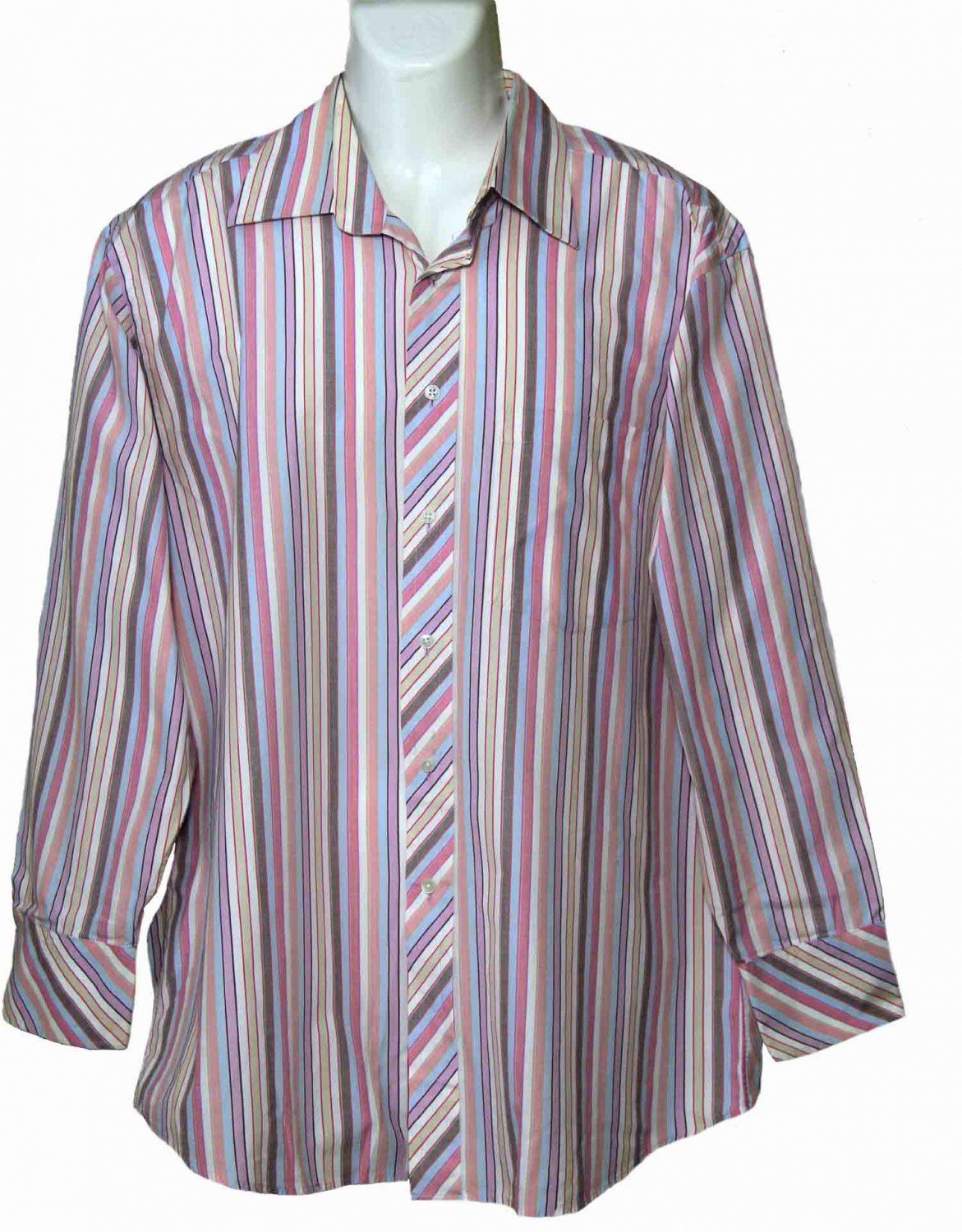 Ted Baker Dress Shirt Men's Size 16.5 X 32/33