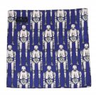 Disney Star Wars Pocket Square Hankerchief Silk Blue Gray Black Men's Disney Star Wars Pocket Square Hankerchief Silk Blue Gray Black Men's