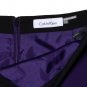Calvin Klein Skirt Purple Black Women's Size 10