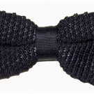 Ben Sherman Black Knit Bow Tie Pre-Tried Adjustable Men's