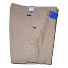 Columbia ROC II Hiking Shorts Sand Khaki Flat Front Men's Size 42 Columbia ROC II Hiking Shorts Sand Khaki Flat Front Men's Size 42