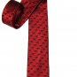 Tresanti Silk Tie Red Black Monkeys Men's