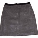 Ann Taylor Loft Skirt Taupe Metallic and Black Size 2 Ann Taylor Loft Skirt Taupe Metallic and Black Size 2