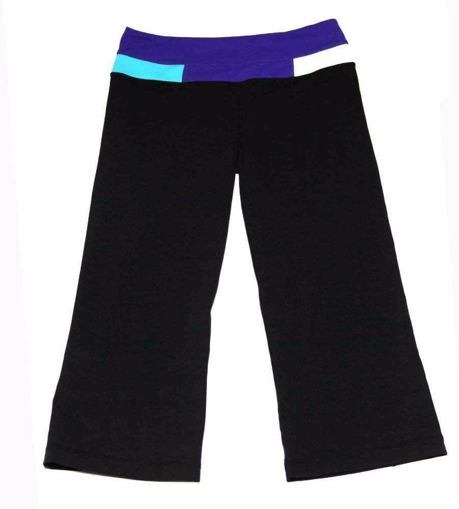 Lululemon Cropped Yoga Pants Nylon Spandex Women's Size 6