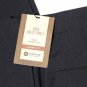Haggar eCLo Dress Pants No Iron Black Pleated Men's Size 48 X 32