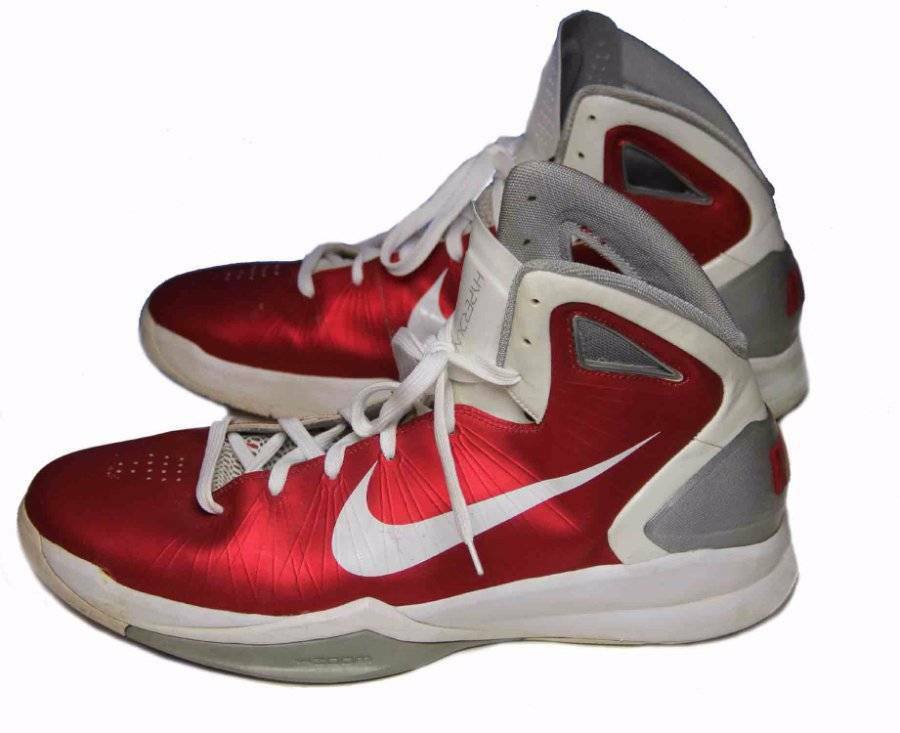 Nike Hyperdunk Basketball Shoes 407627 Red 2010 Men's Size 17