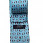 J Crew Silk Neck Tie Blue Red Gray Narrow Nautical Men's
