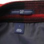Gap Skirt Wool Blend Black Red Plaid Women's Size Junior's 1