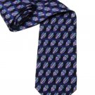 Vintage Jerry Garcia Tie Silk Moon Mountain Navy Purple Teal Men's