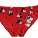 Disney Swim Bikini Bottom Mickey Red Black White Women's Size 12 Disney Swim Bikini Bottom Mickey Red Black White Women's Size 12