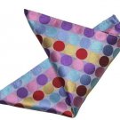 Gascoigne Silk Pocket Square Colorful Polka Dots 9.5" X 9.5" Men's Gascoigne Silk Pocket Square Colorful Polka Dots 9.5" X 9.5" Men's