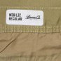 Denim Co Chinos Khaki Pants Flat Front ACTUAL Size 33 X 31